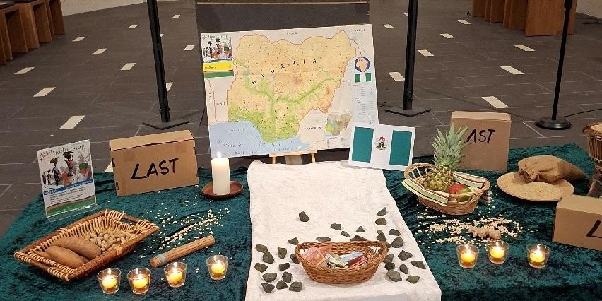 Aktion in der Ringener Kirche