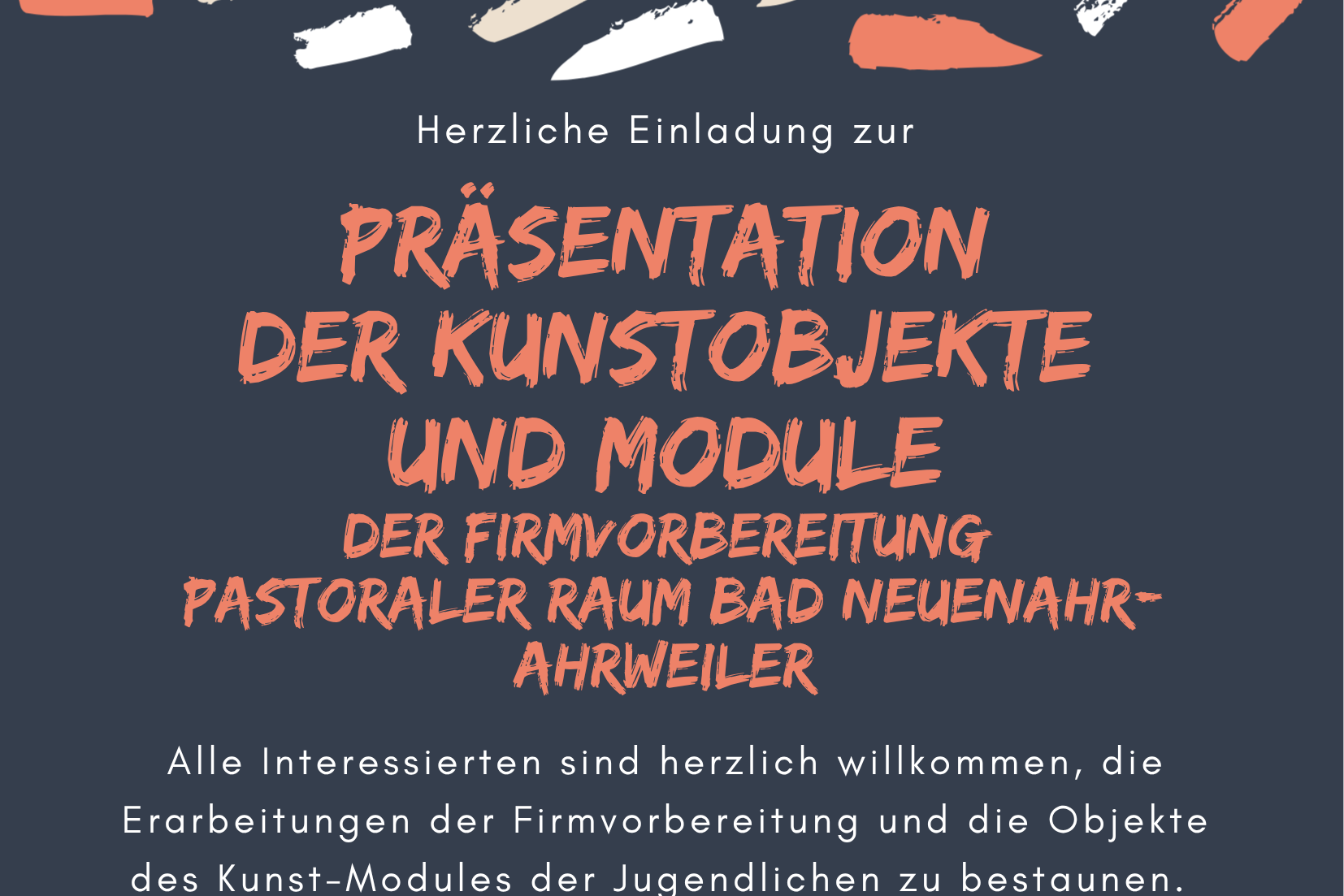 Einladung Präsentation Firmvorbereitung