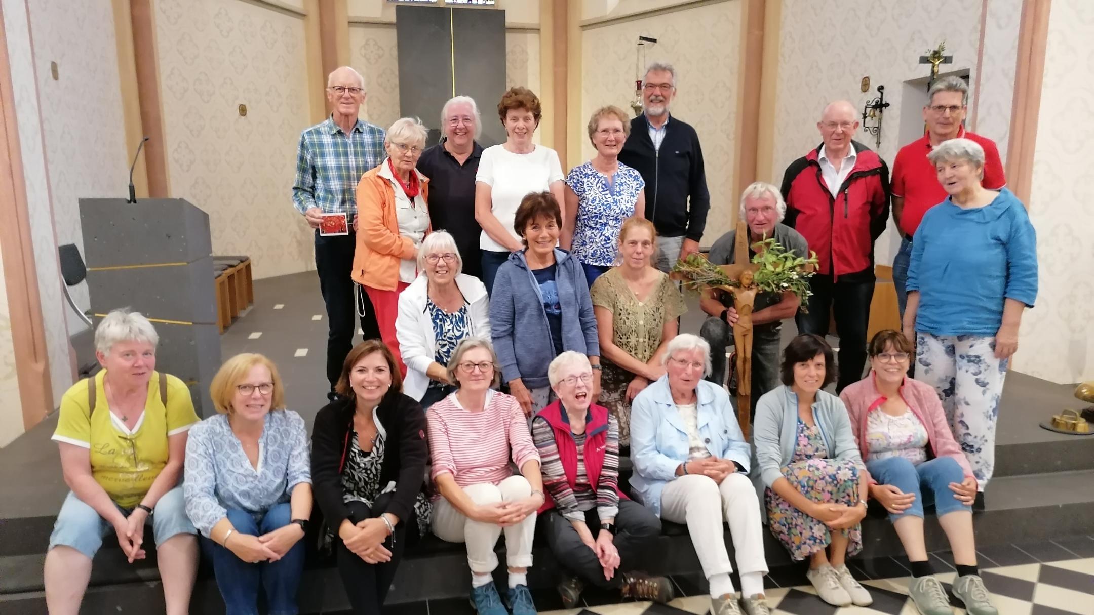 Die Pilgergruppe