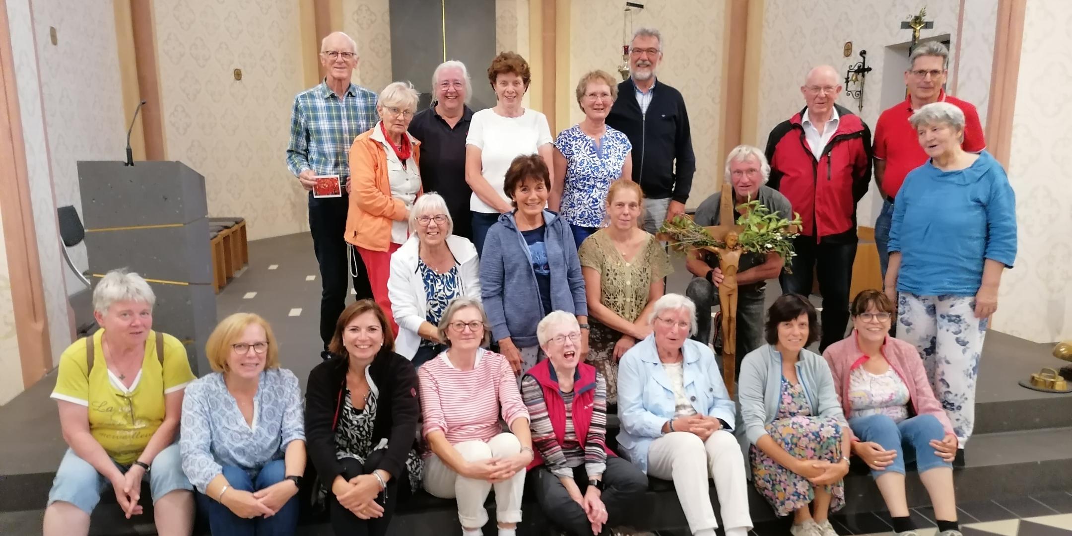 Die Pilgergruppe (c) Sabine Reisacher Die Pilgergruppe